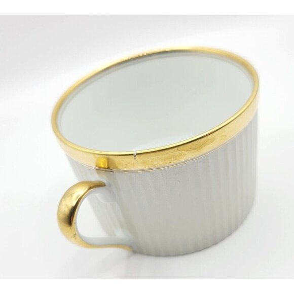 Fitz And Floyd Tea Cup Mug Classique D'Argent Fine Porcelain Japan Replacement - Picture 2 of 10